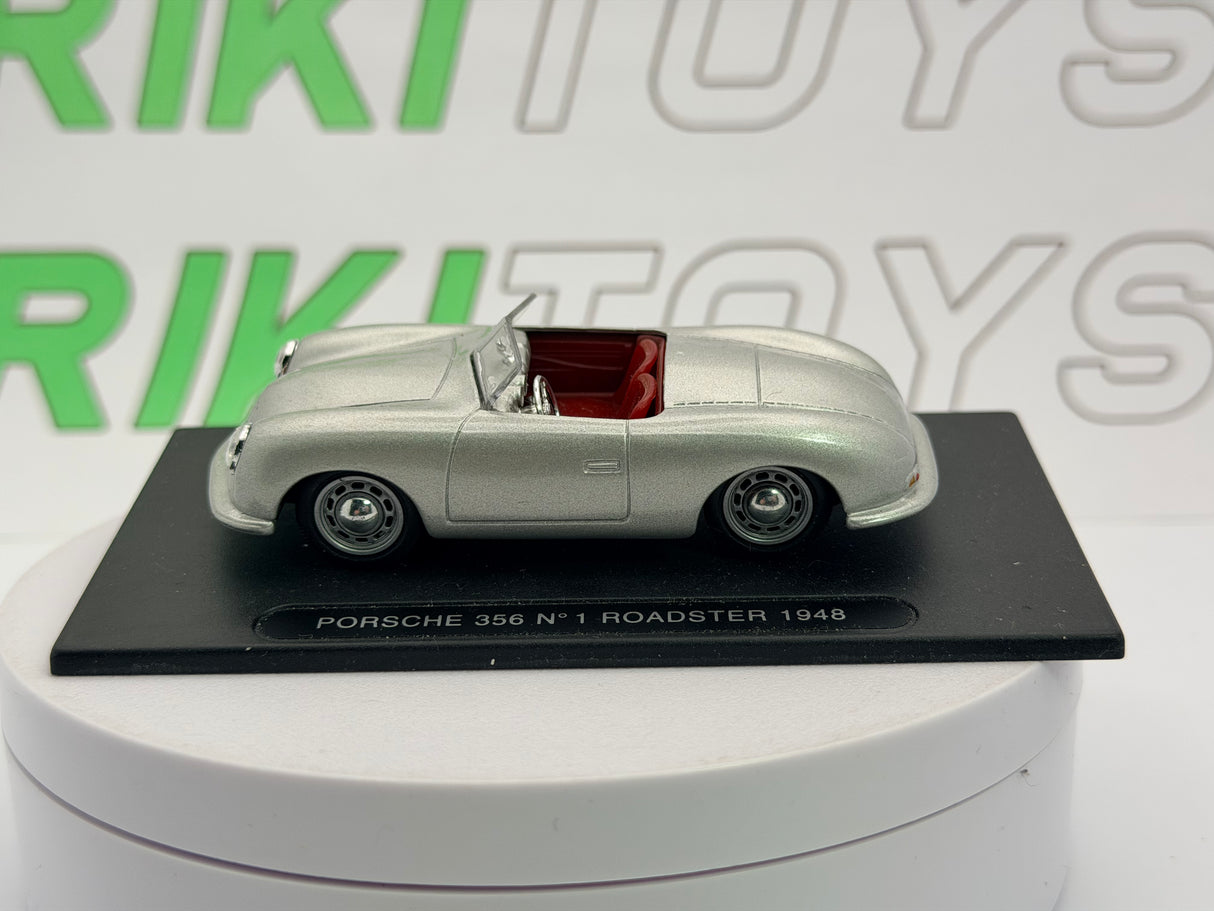 Porsche 356 n.1 Roadster Edicola 1/43 Argento 1948
