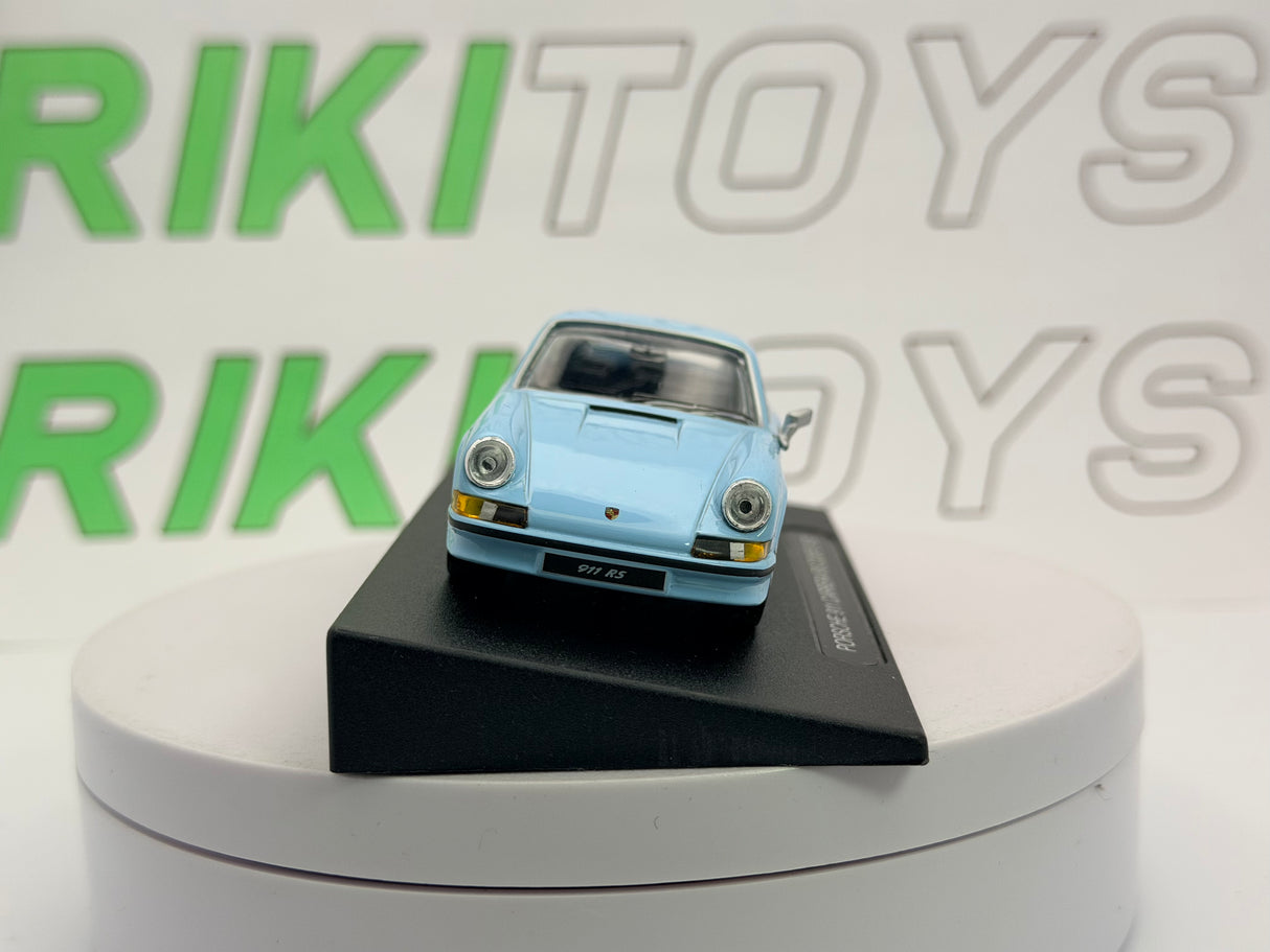 Porsche 911 RS 2.7 Edicola 1/43 Azzurro 1973