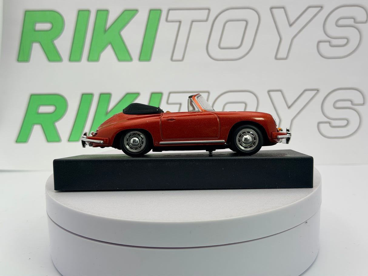 Porsche 356 B Cabrio Edicola 1/43 Marrone 1959
