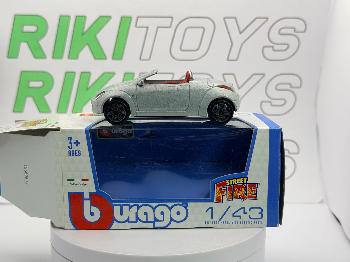 Ford Street Ka Burago 1/43 Argento 2003