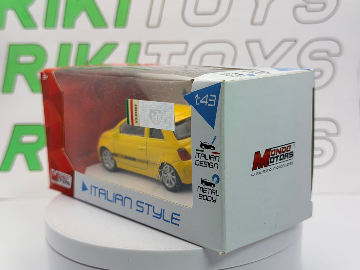 Fiat-Abarth 500 Mondo Motors 1/43 Giallo 2008