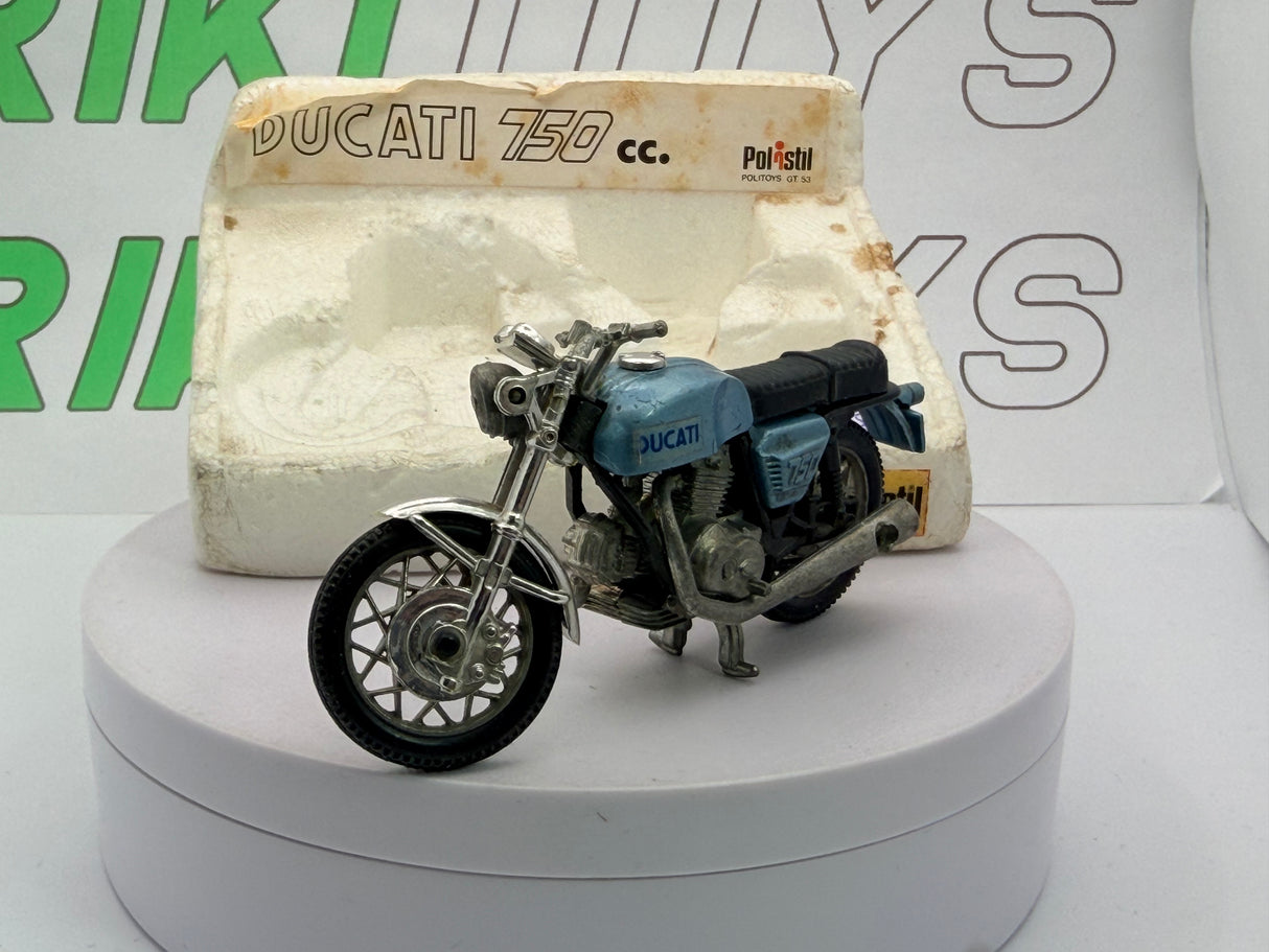 Ducati 750 Polistil 1/24 Azzurro metallizzato