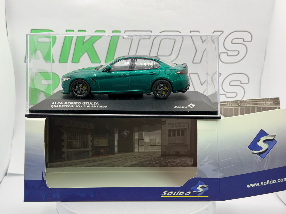 Alfa Romeo Giulia Quadrifoglio Solido 1/43 Verde 2020