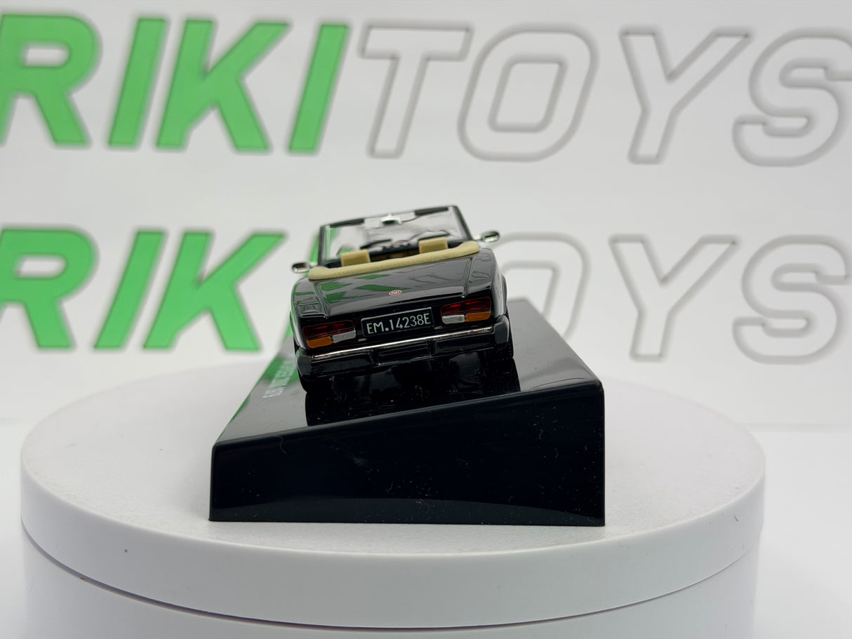 Fiat 124 Spider 2000 Edicola 1/43 Nero 1979