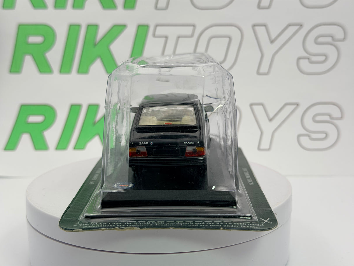 Saab 900 S Del Prado 1/43 Nero 1989