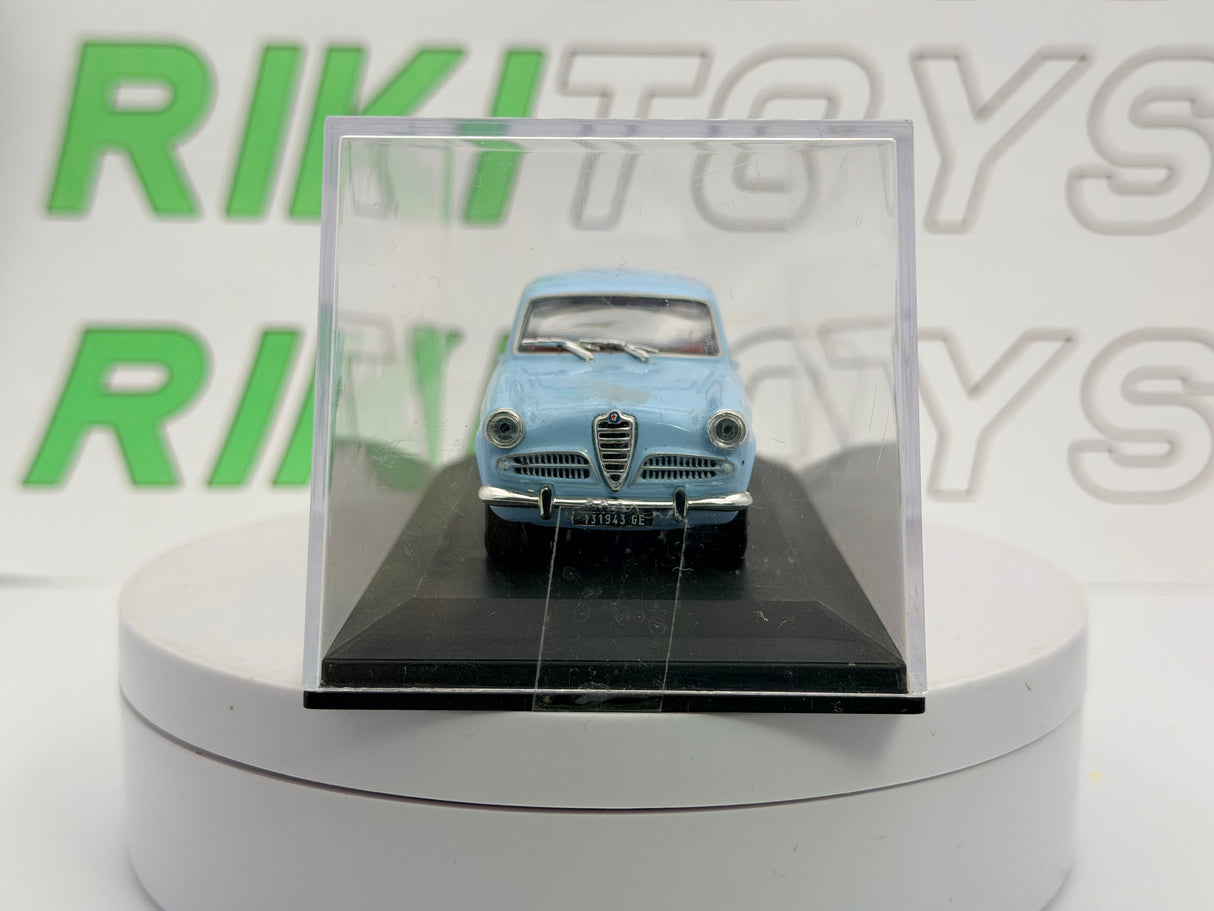 Alfa Romeo Giulietta TI Edicola 1/43 Azzurro 1957