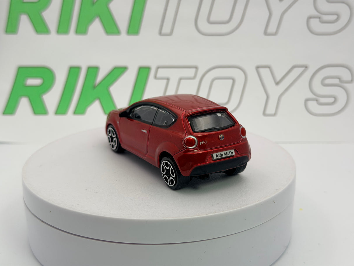 Alfa Romeo Mito Burago 1/43 Rosso metallizzato 2009