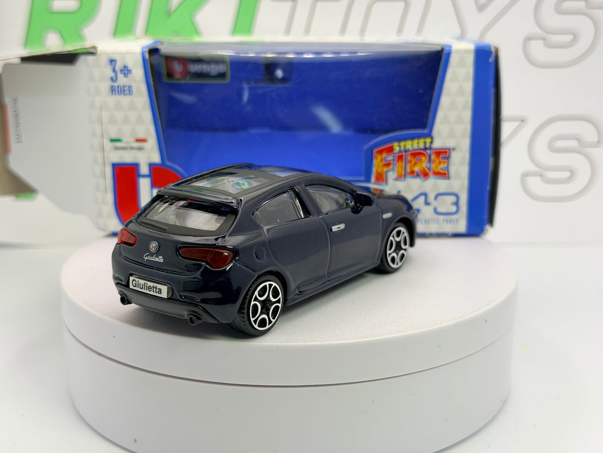 Alfa Romeo Giulietta Burago 1/43 Blu scuro 2010