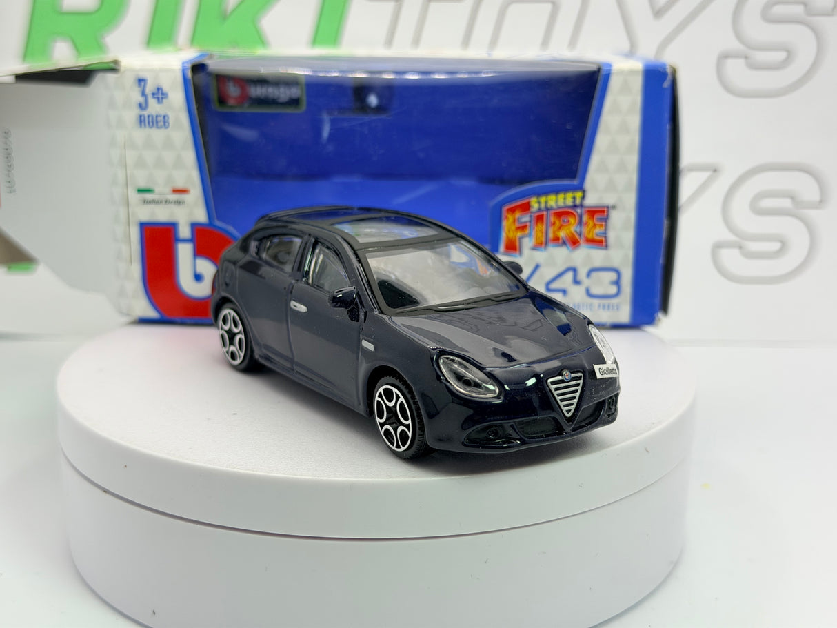 Alfa Romeo Giulietta Burago 1/43 Blu scuro 2010