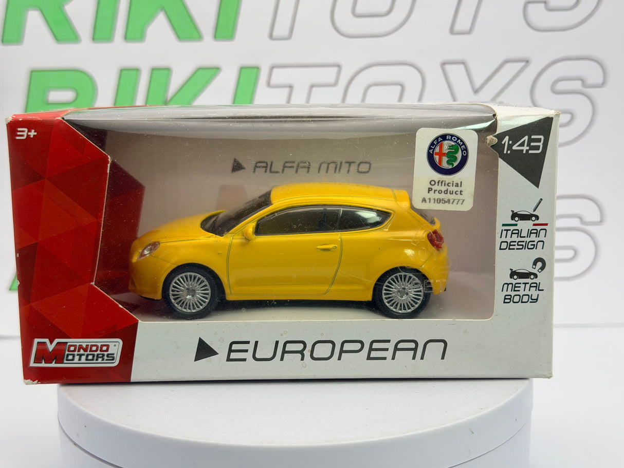 Alfa Romeo Mito Mondo Motors 1/43 Giallo 2009