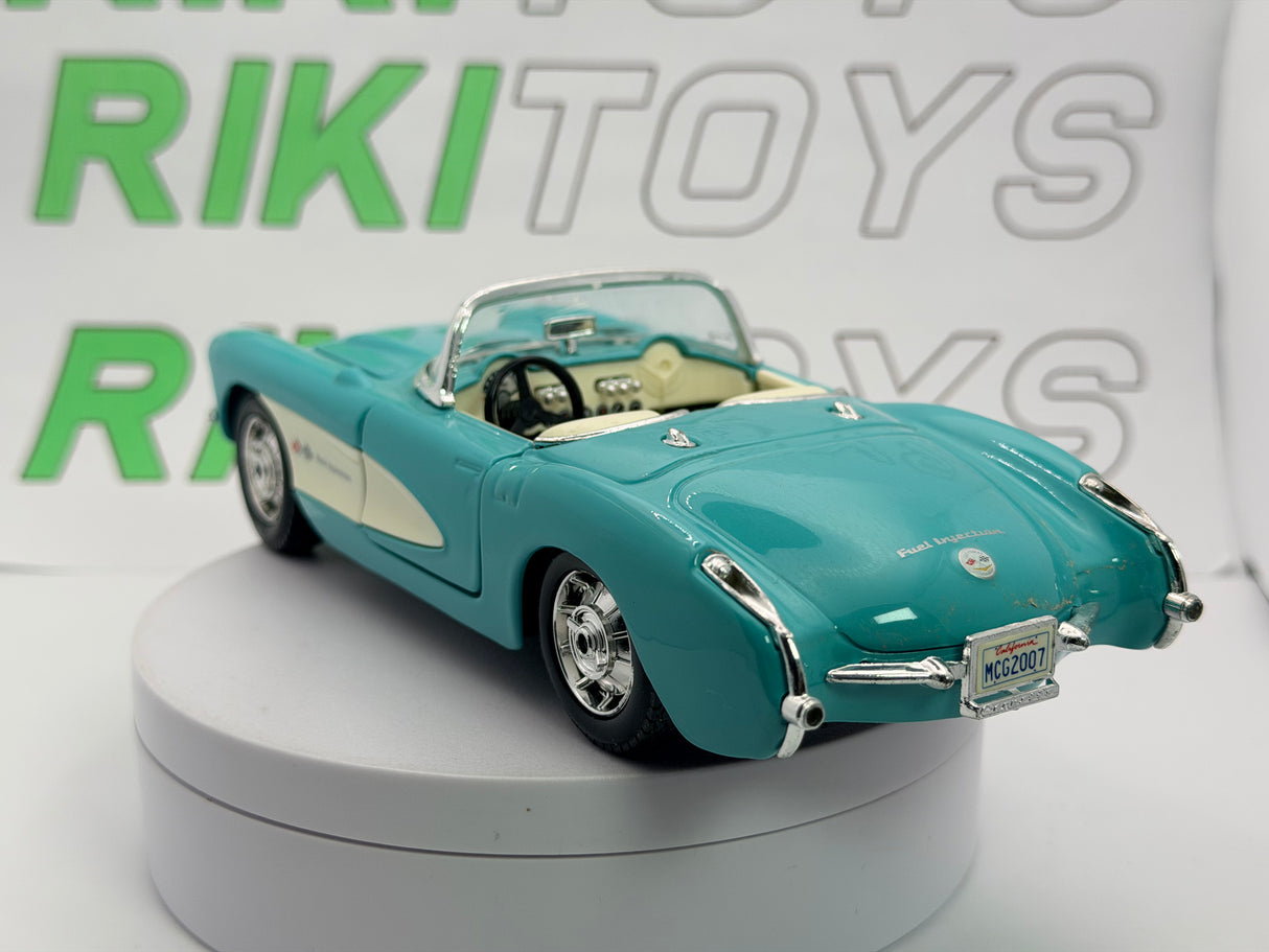 Chevrolet Corvette Maisto 1/24 Verdeazzurro 1957