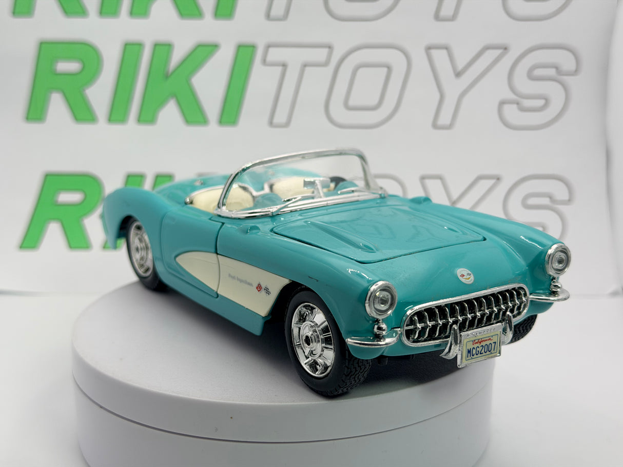 Chevrolet Corvette Maisto 1/24 Verdeazzurro 1957