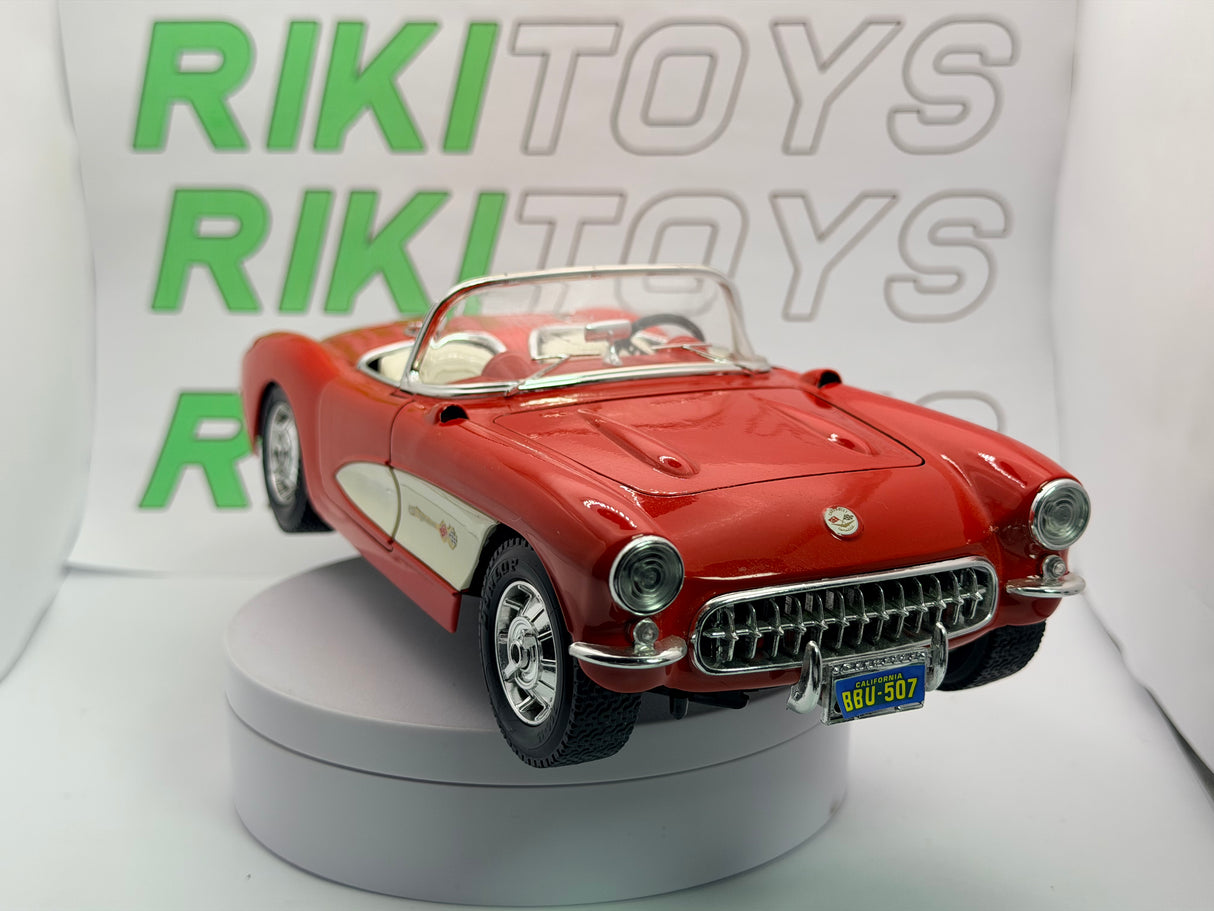 Chevrolet Corvette Burago 1/18 Rosso 1957