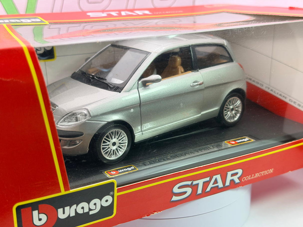 Lancia Ypsilon Burago 1/24 Argento