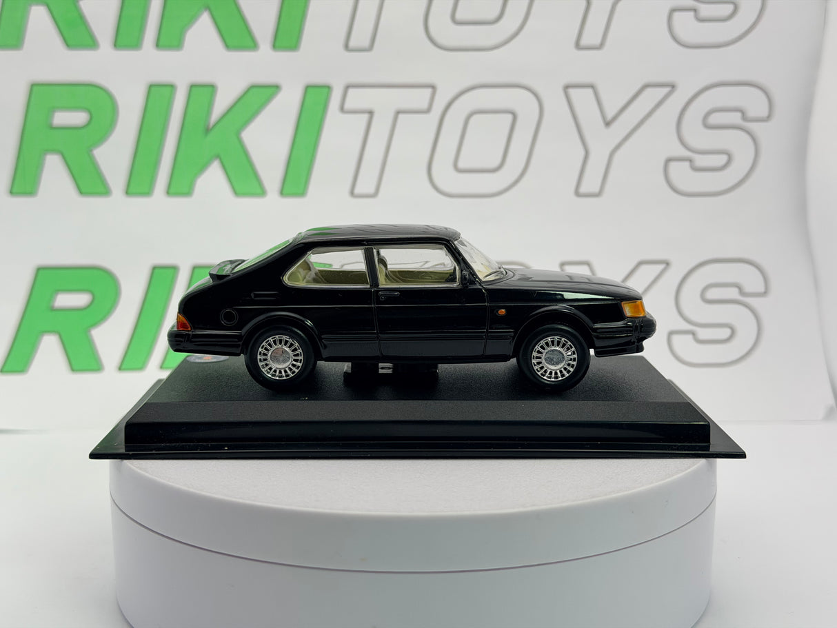 Saab 900 S Edicola 1/43 Nero 1989