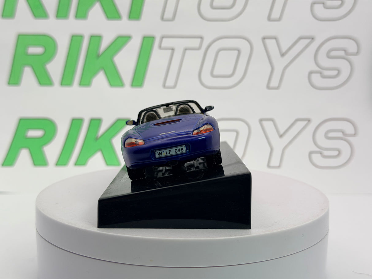 Porsche Boxster Edicola 1/43 Blu metallizzato 1997