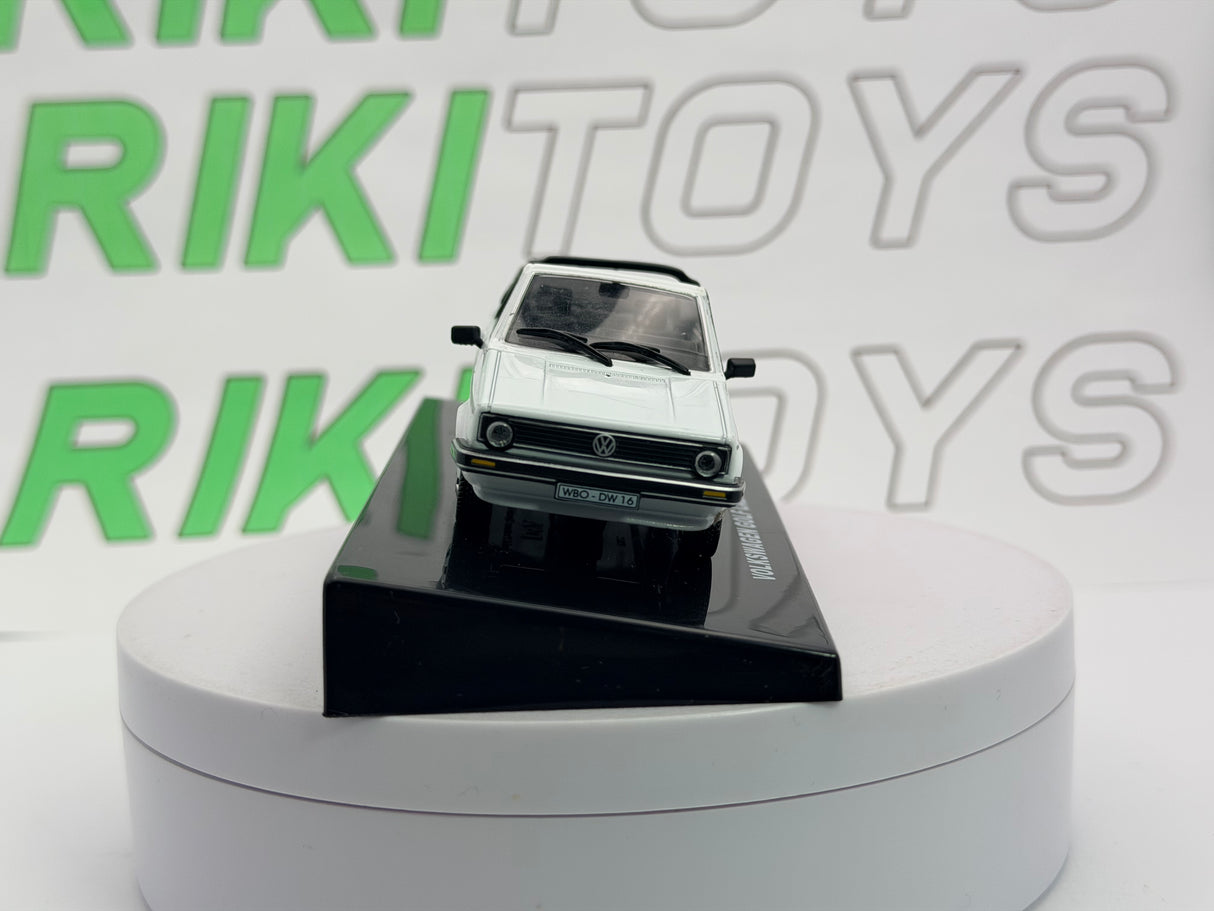 Volkswagen Golf 1 Cabrio Edicola 1/43 Bianco 1978