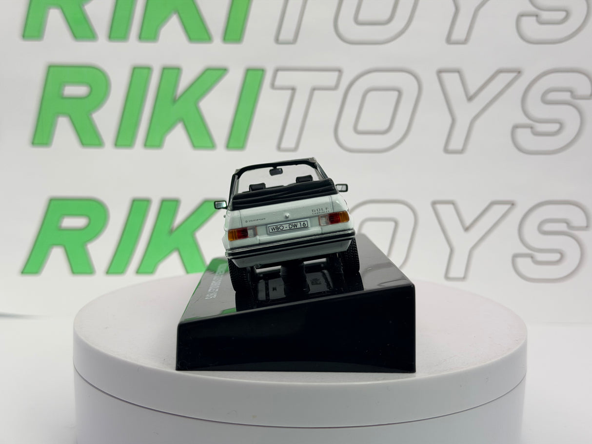 Volkswagen Golf 1 Cabrio Edicola 1/43 Bianco 1978