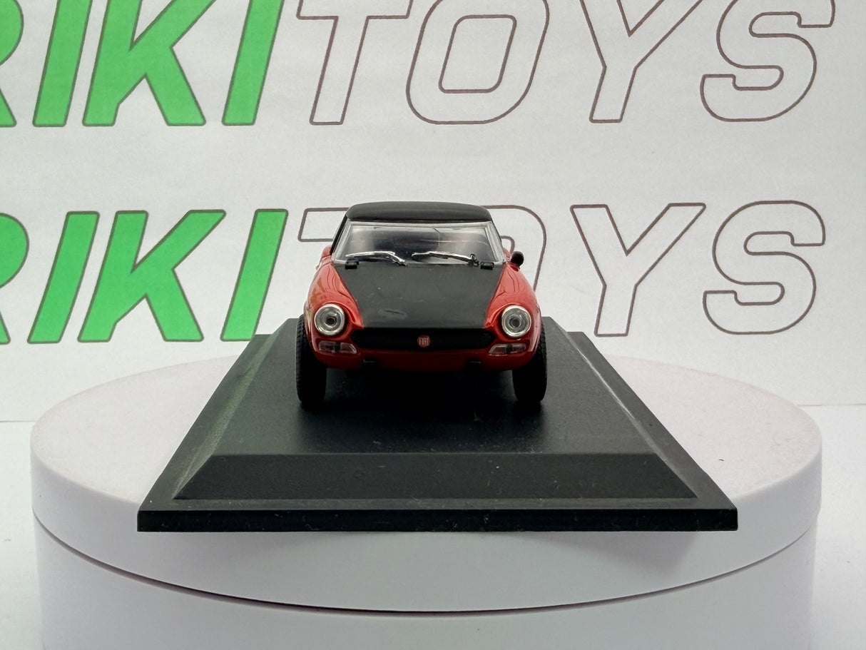 Fiat 124 Abarth Rally Norev 1/43 Rosso 1972