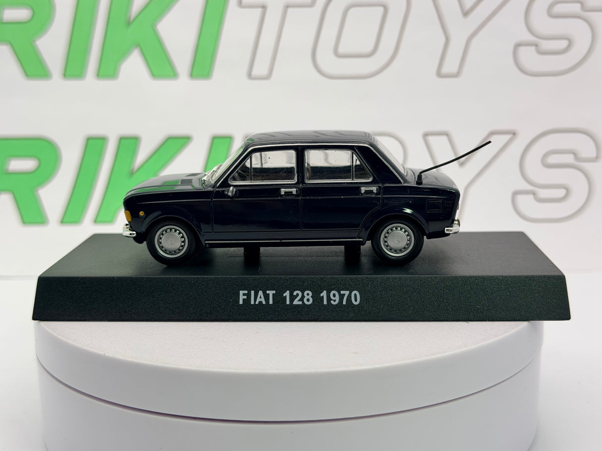 Fiat 128 berlina Edicola 1/43 Blu 1969