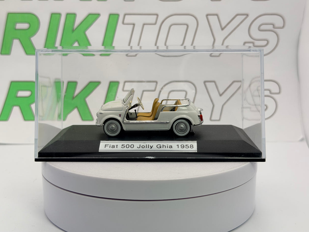 Fiat 500 Jolly Ghia Universal Hobbies 1/43 Bianco 1958