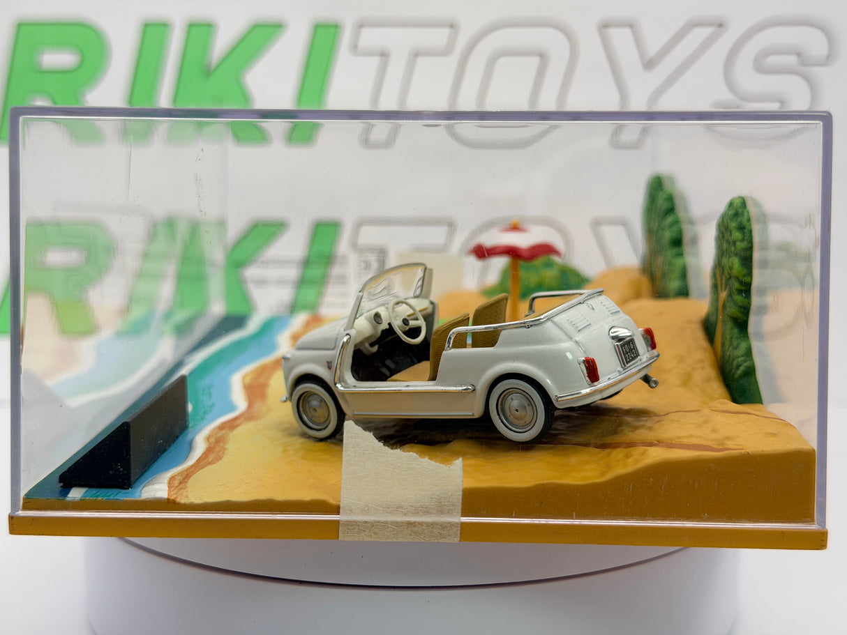 Fiat 500 Jolly Ghia Universal Hobbies 1/43 Bianco 1958