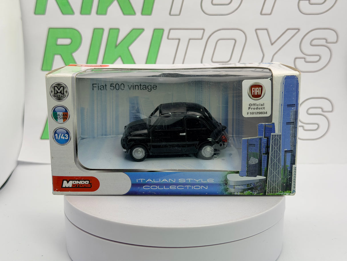 Fiat 500 R Mondo Motors 1/43 Nero 1973