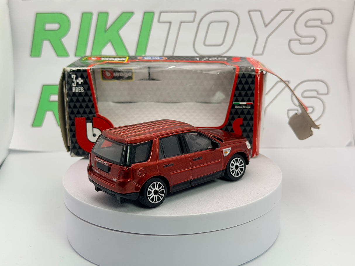 Land Rover Freelander 2 Burago 1/43 Rosso metallizzato 2006