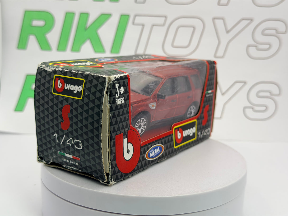 Land Rover Freelander 2 Burago 1/43 Rosso metallizzato 2006