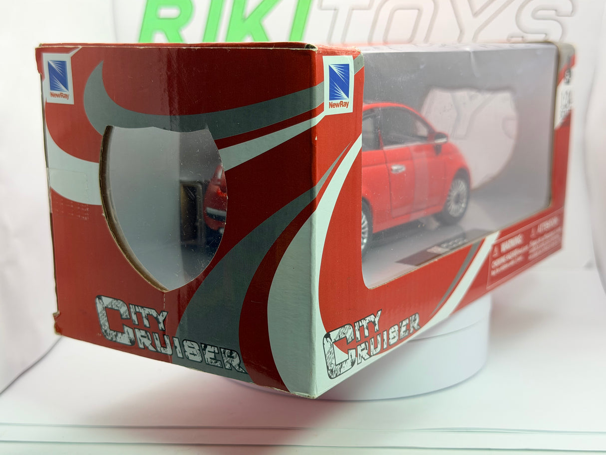 Fiat 500 New Ray 1/24 Rosso 2007