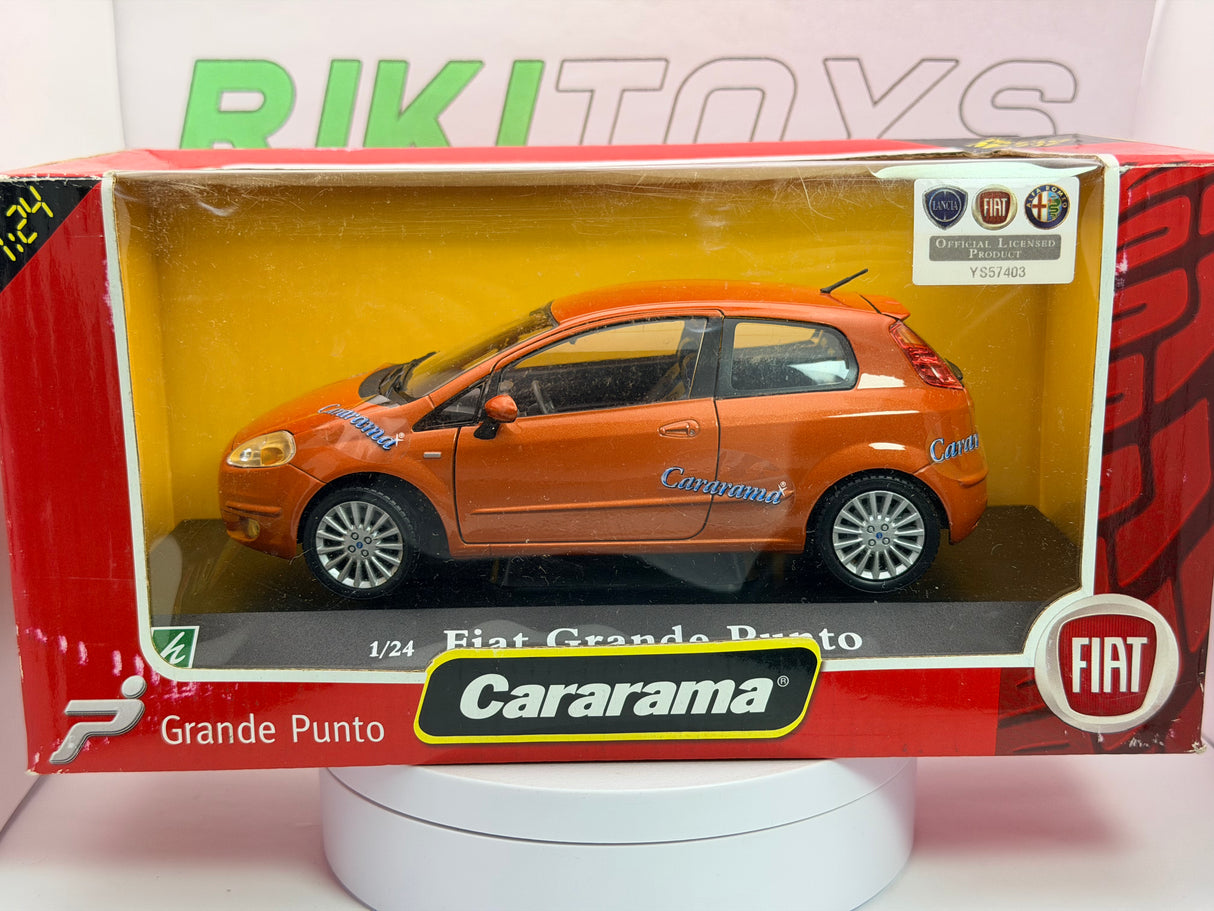 Fiat Grande Punto Cararama 1/24 Arancione 2006