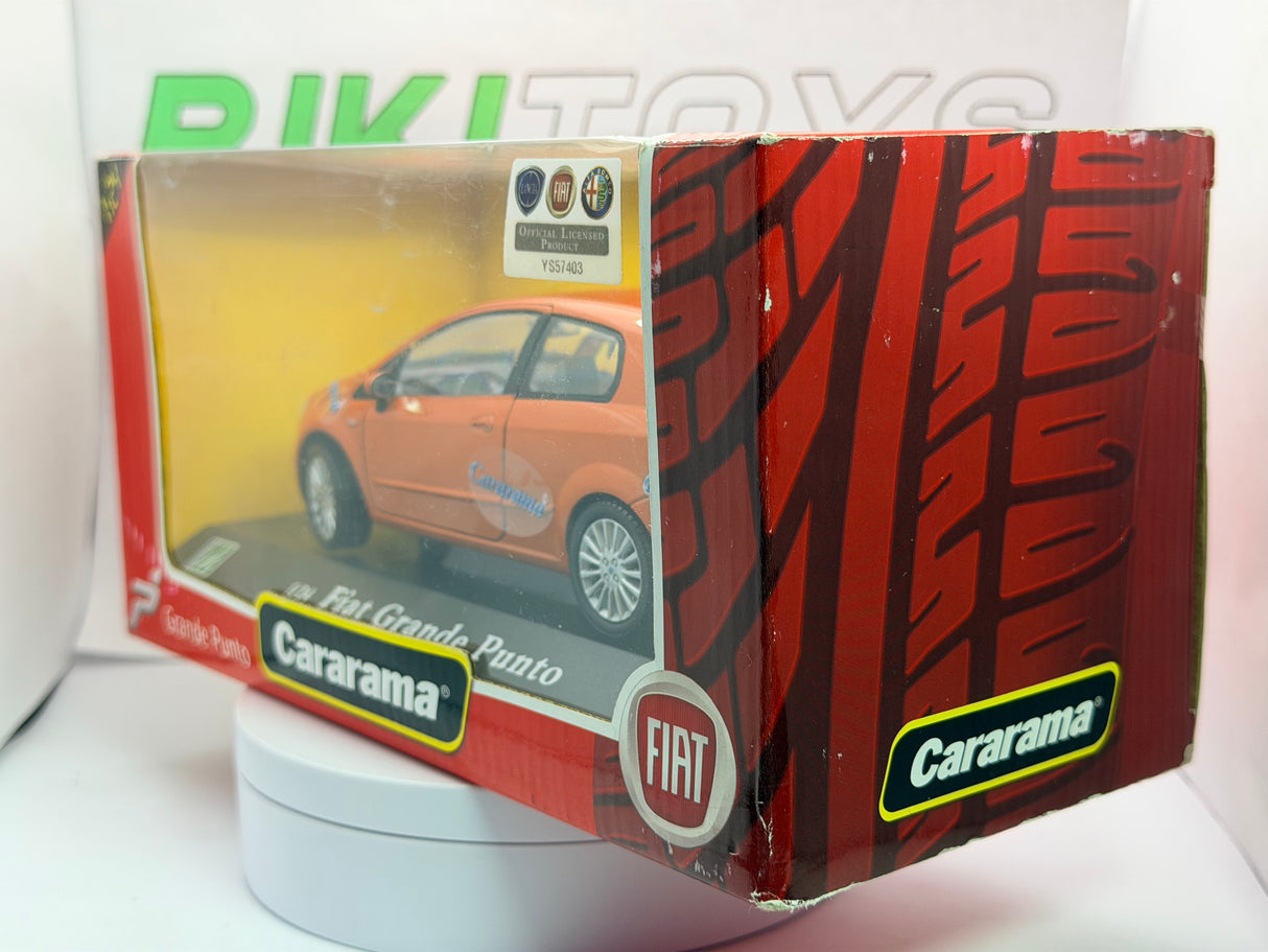 Fiat Grande Punto Cararama 1/24 Arancione 2006