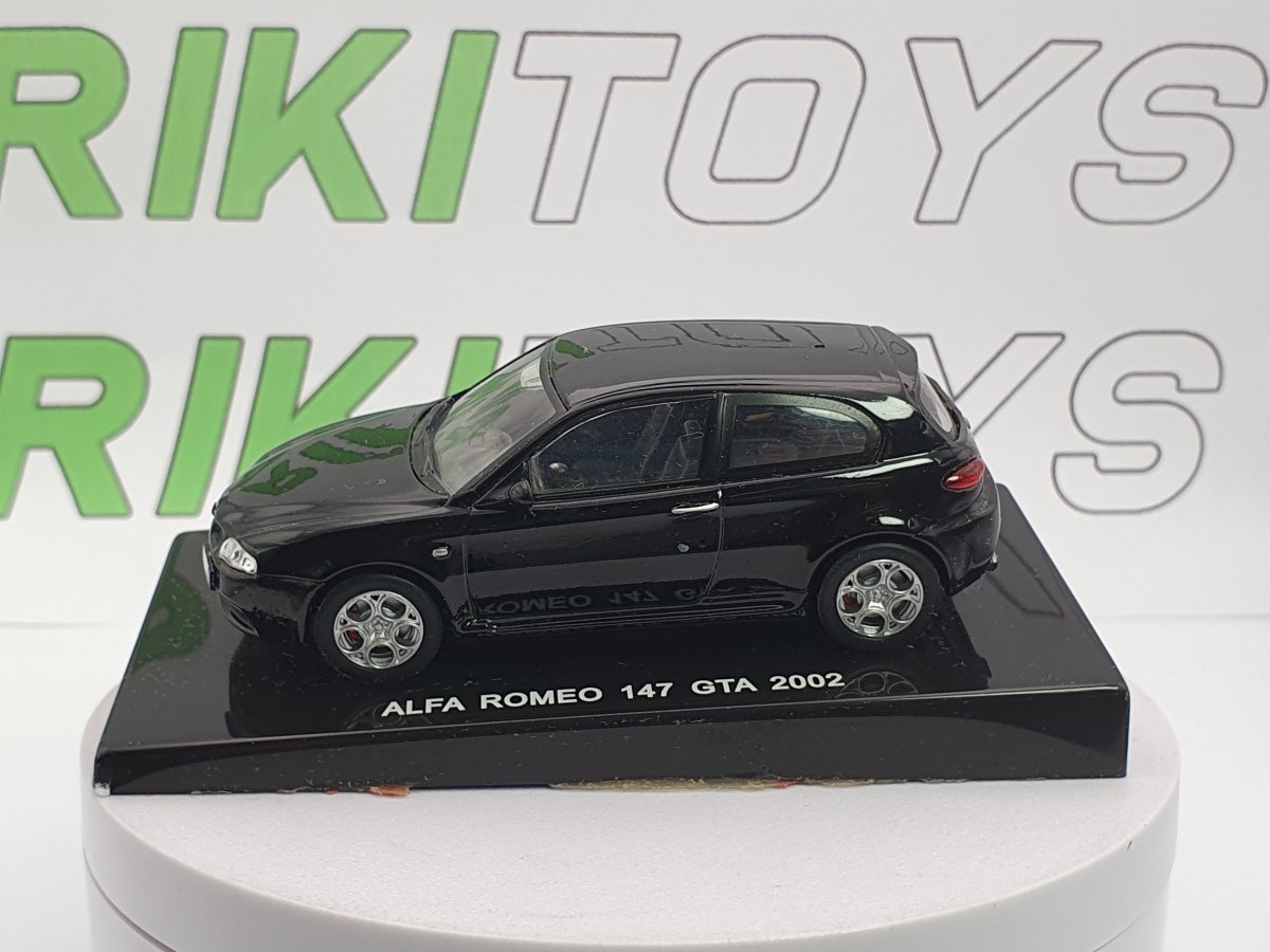 Alfa Romeo 147 GTA Edicola 1/43 Nero 2002 - RikiToys - Edicola
