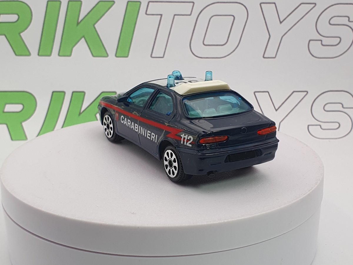 Alfa Romeo 156 Carabinieri Burago 1/43 Blu 1997 - RikiToys - Burago