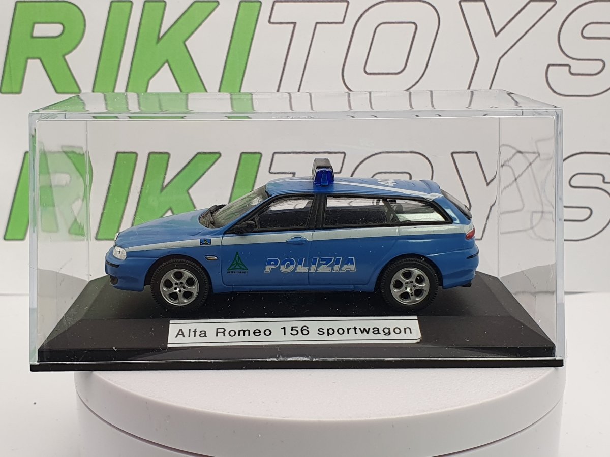 Alfa Romeo 156 Station Wagon Cararama 1/43 Azzurro 1999 - RikiToys - Cararama#