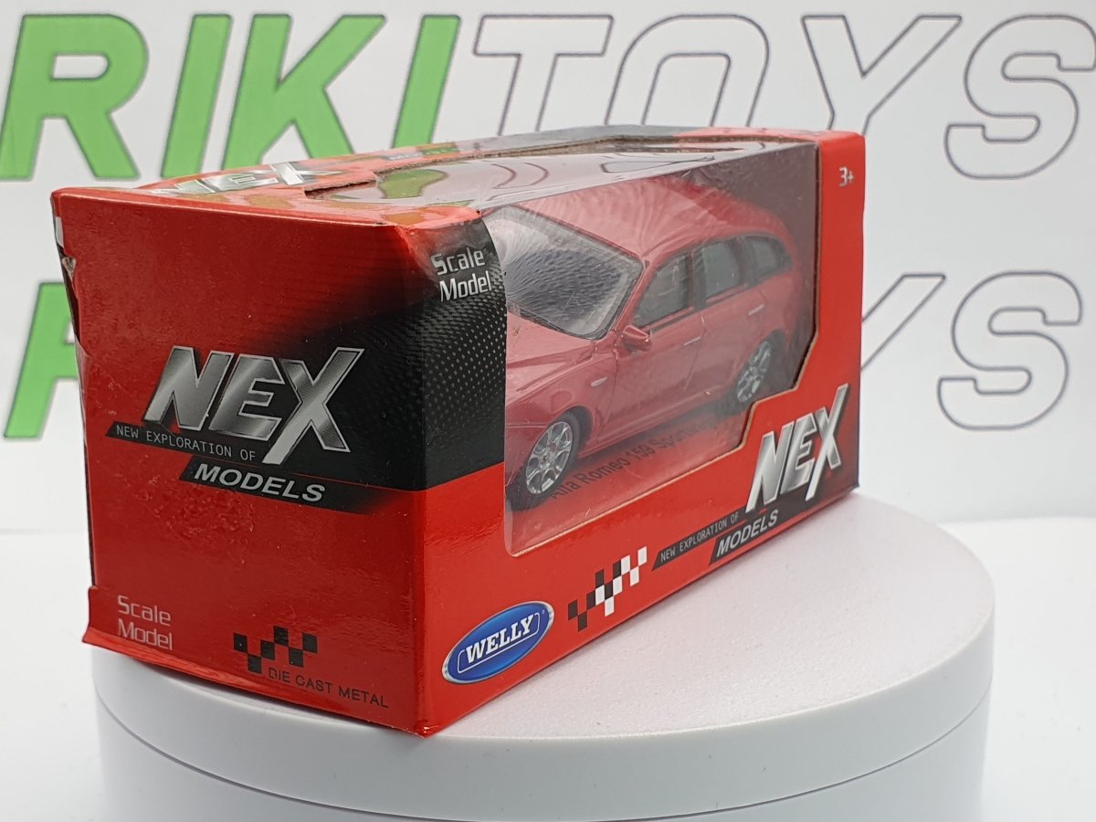 Alfa Romeo 159 Station wagon Welly 1/43 Rosso - RikiToys - Welly#