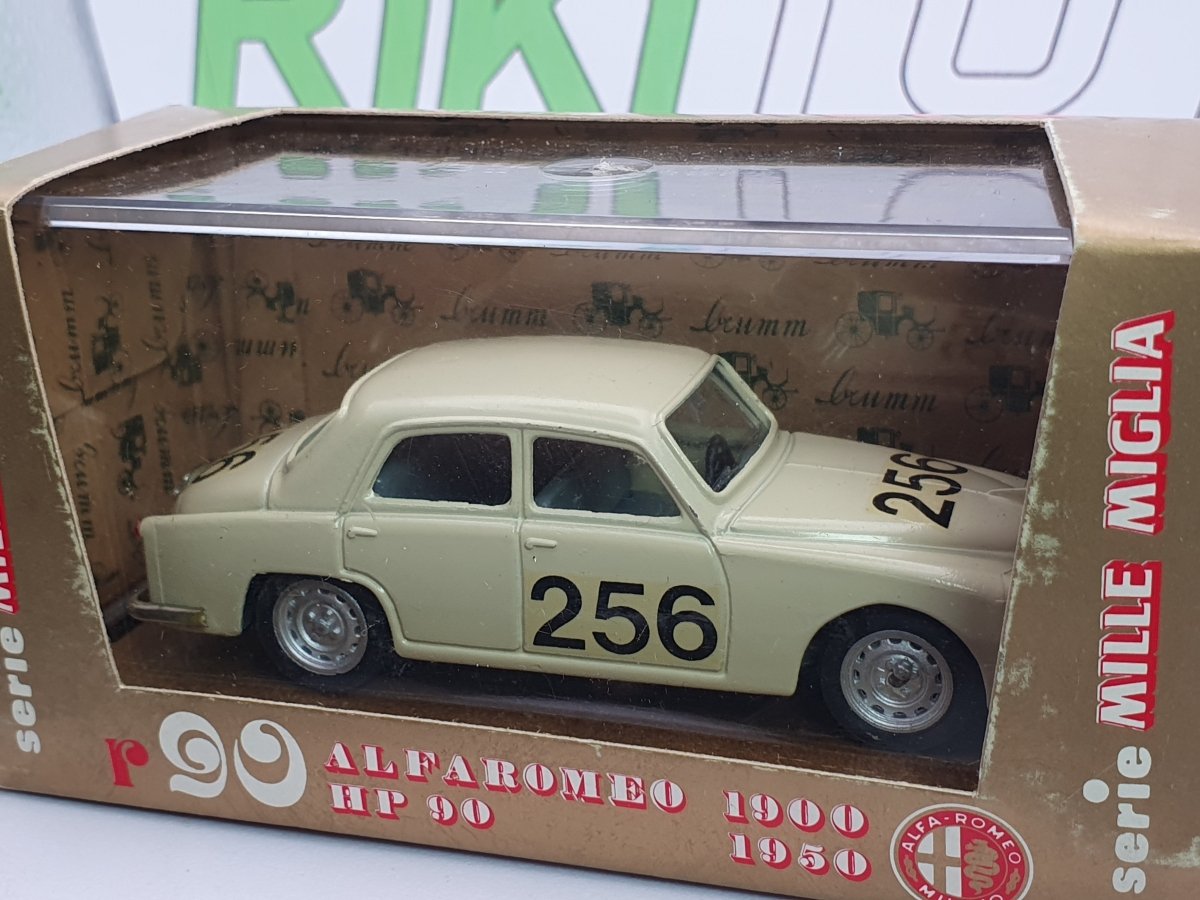 Alfa Romeo 1900 Berlina Brumm 1/43 Avorio 1950 - RikiToys - Brumm
