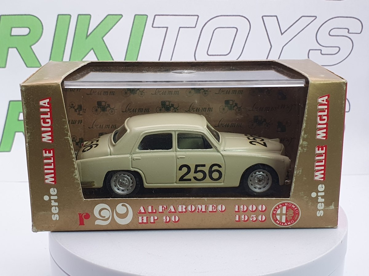 Alfa Romeo 1900 Berlina Brumm 1/43 Avorio 1950 - RikiToys - Brumm
