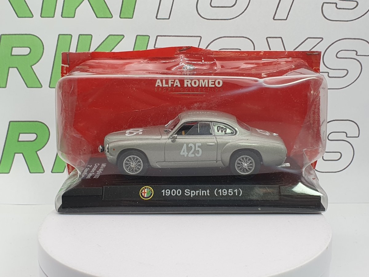 Alfa Romeo 1900 Sprint MetroMo 1/43 Argento 1951 - RikiToys - MetroMo