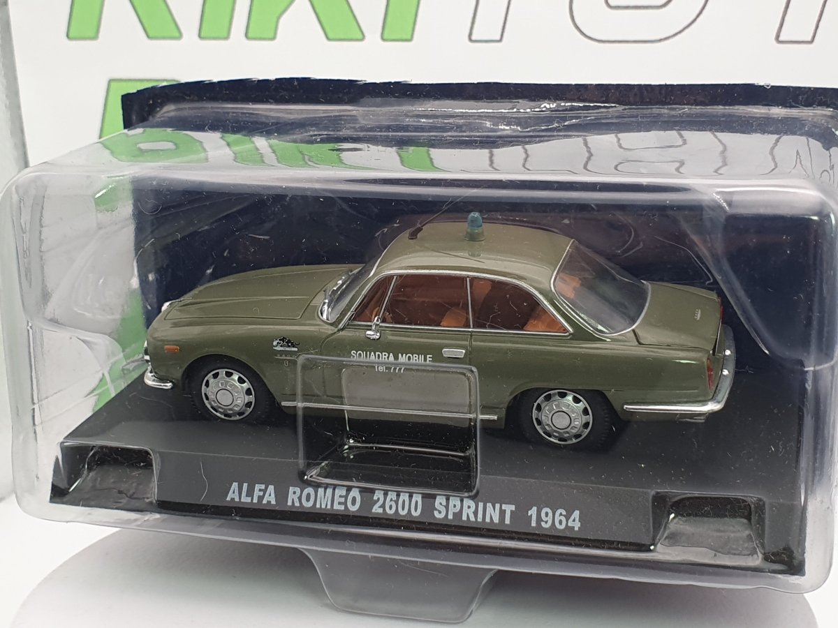 Alfa Romeo 2600 Sprint Edicola 1/43 Verde 1964 - RikiToys - Edicola
