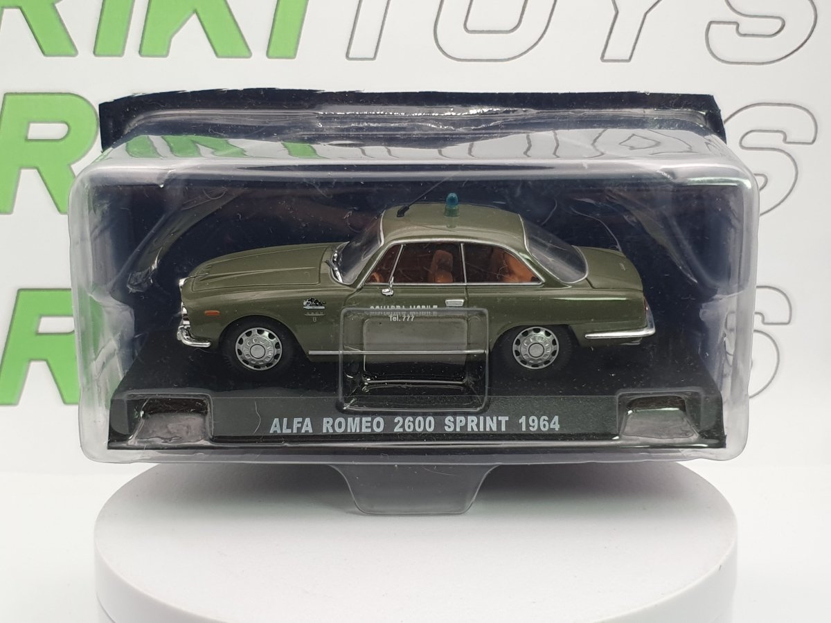 Alfa Romeo 2600 Sprint Edicola 1/43 Verde 1964 - RikiToys - Edicola