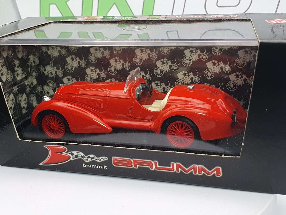 Alfa Romeo 2900 B 8C Brumm 1/43 Rosso 1938 - RikiToys - Brumm