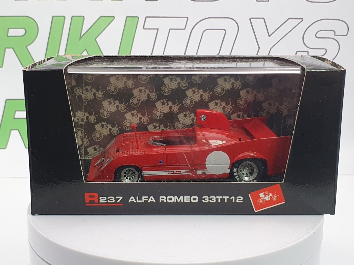 Alfa Romeo 33 TT 12 Brumm 1/43 Rosso 1974 - RikiToys - Brumm