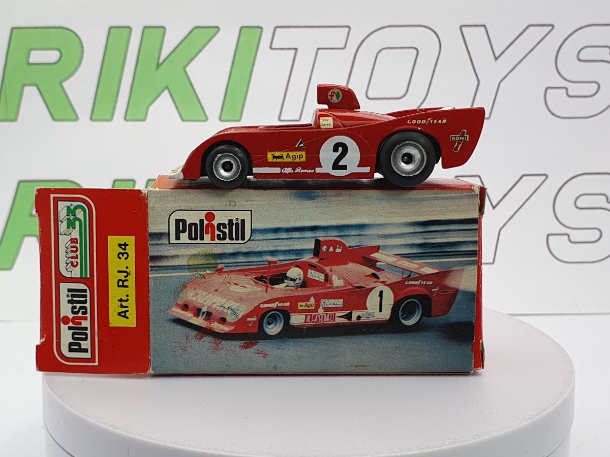 Alfa Romeo 33 TT 12 Polistil 1/60 Rosso 1977 - RikiToys - Polistil