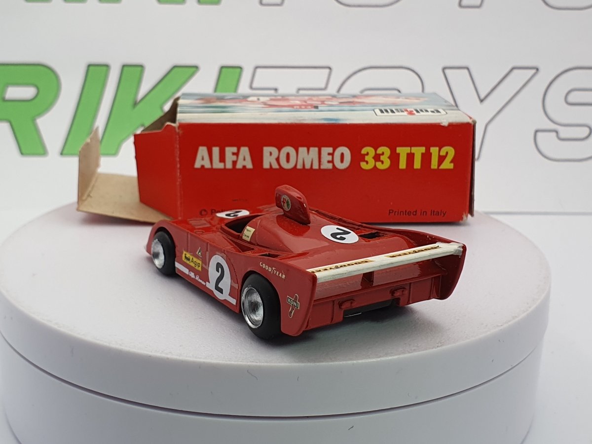 Alfa Romeo 33 TT 12 Polistil 1/60 Rosso 1977 - RikiToys - Polistil