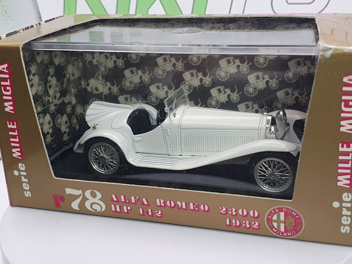 Alfa Romeo 6C 2300 Brumm 1/43 Bianco 1932 - RikiToys - Brumm
