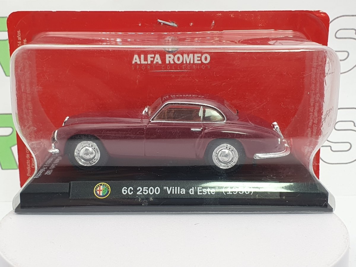 Alfa Romeo 6C 2500 Villa d'Este MetroModels 1/43 Rosso scuro 1950 - RikiToys - MetroModels