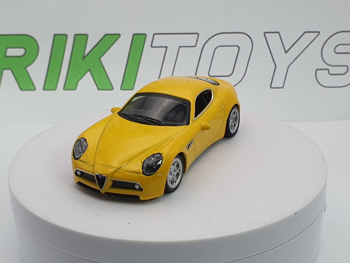 Alfa Romeo 8 C Mondo Motors 1/43 Giallo 2007 - RikiToys - Mondo Motors#