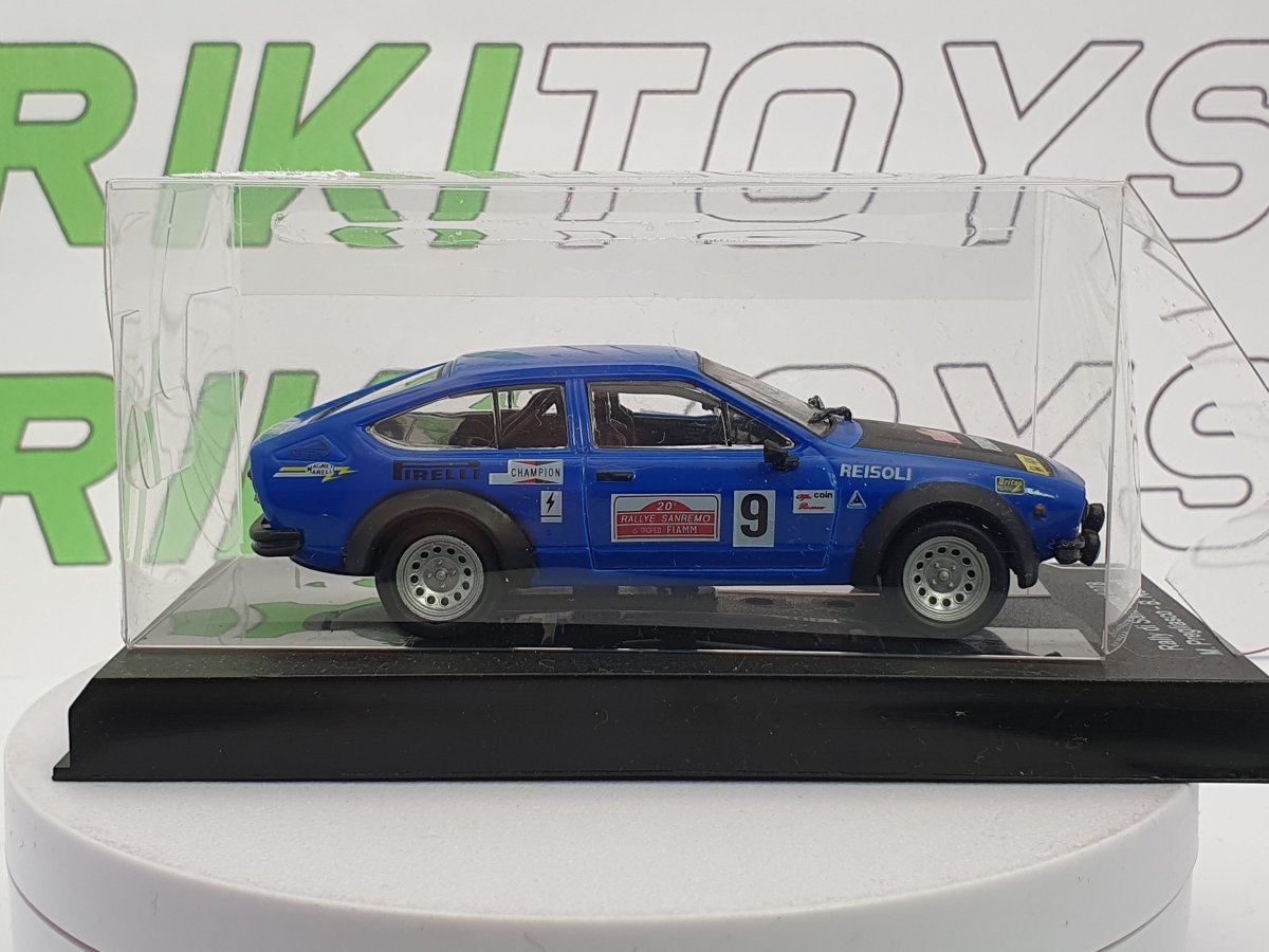 Alfa Romeo Alfetta GTV 2000 Metro Model 1/43 Blu 1976 - RikiToys - Metro Model