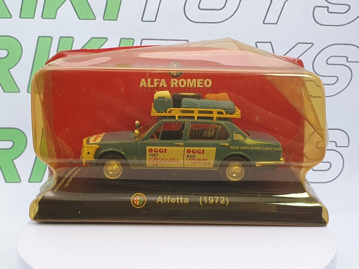 Alfa Romeo Alfetta Raid MetroMo 1/43 Azzurro 1972 - RikiToys - MetroMo